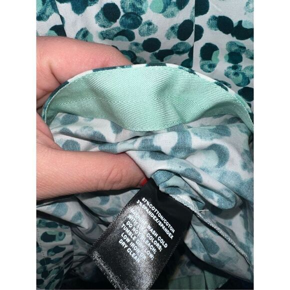 Lafayette 148 New York NWT Pocket Dress Agate Teal Designer Sz 10 - Picture 6 of 8